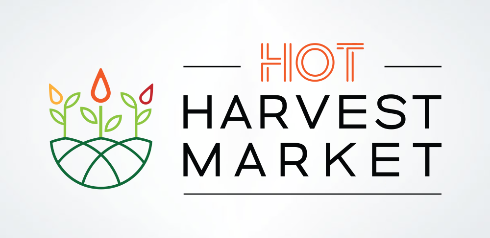 Hot Harvest Market Logo Design The Visual Sense