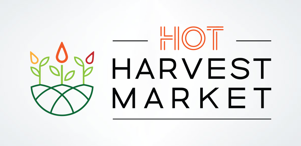 Hot Harvest Market Logo Design The Visual Sense Hot Harvest Market Logo Design The Visual Sense