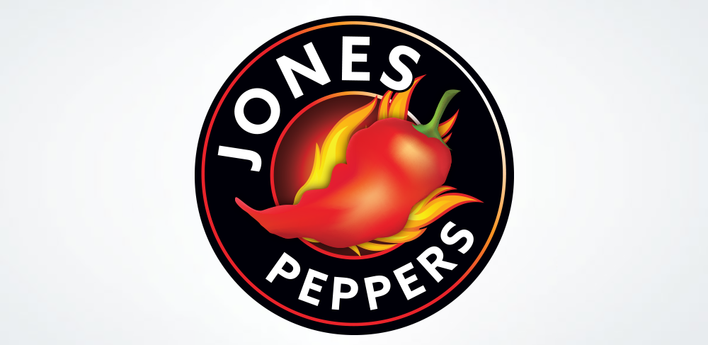 Jones Peppers Logo Design The Visual Sense Jones Peppers Logo Design The Visual Sense