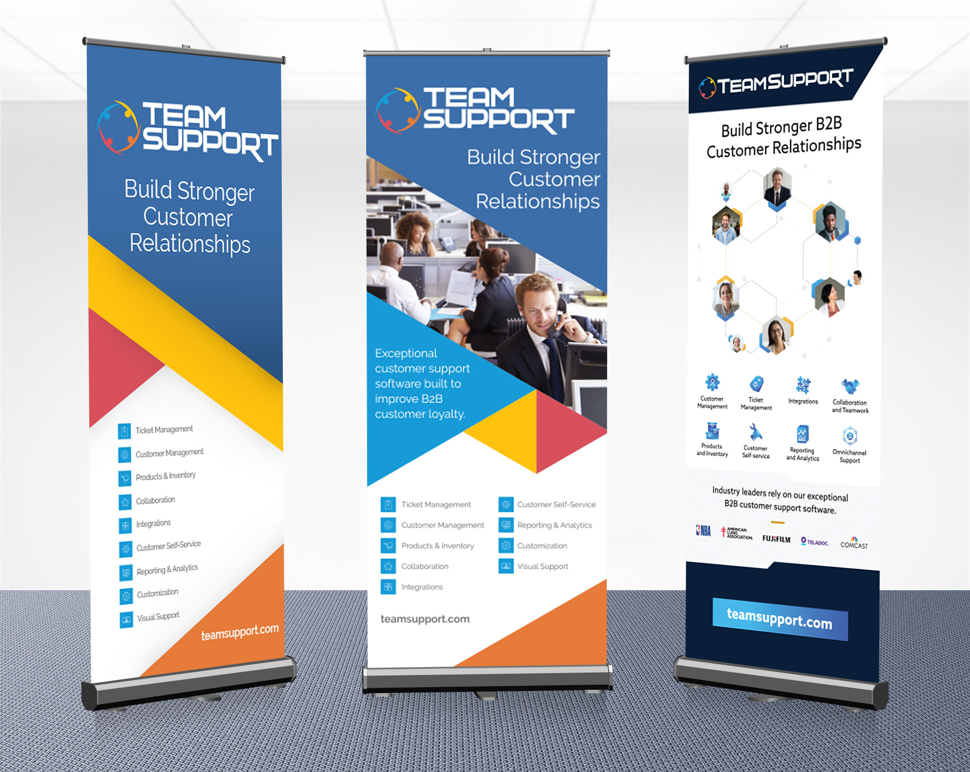 Roll-up Banner Stand Design by The Visual Sense Roll-up Banner Stand Design by The Visual Sense