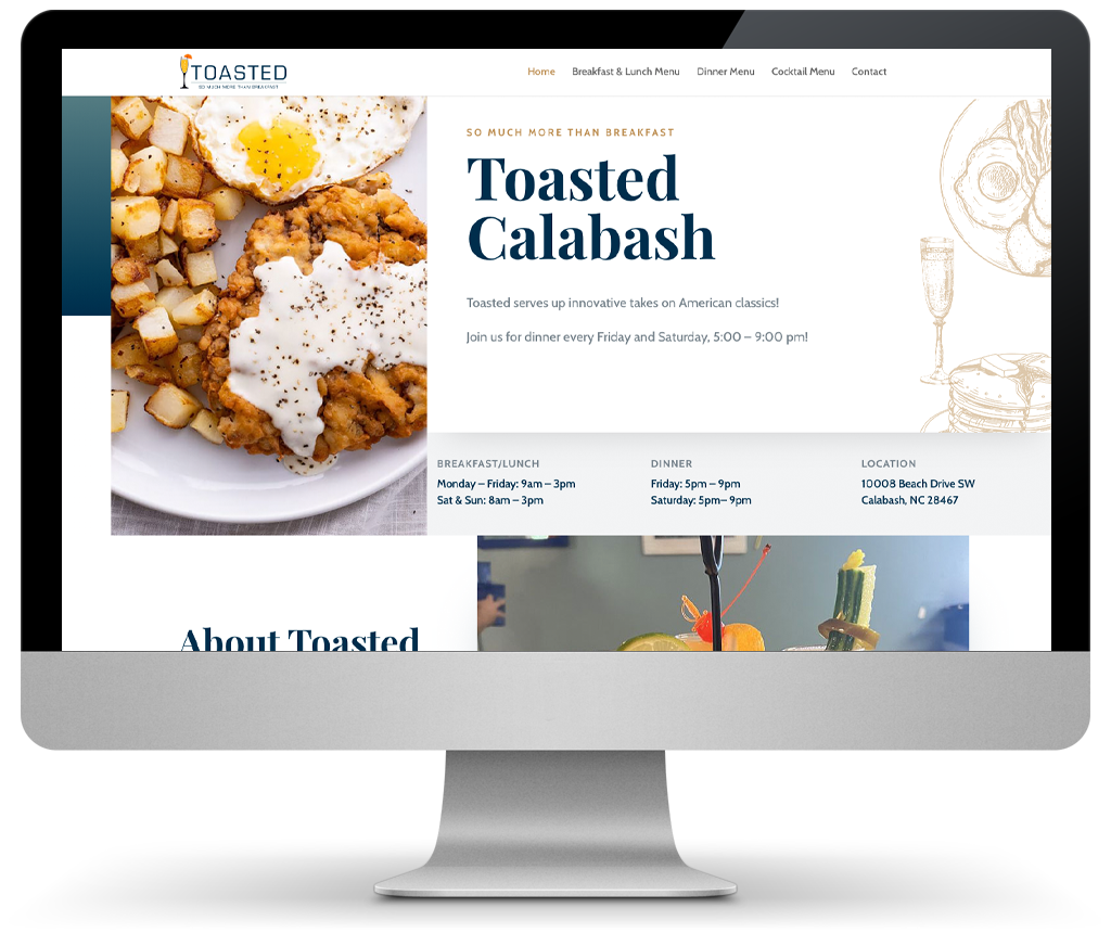 Toasted Calabash Website