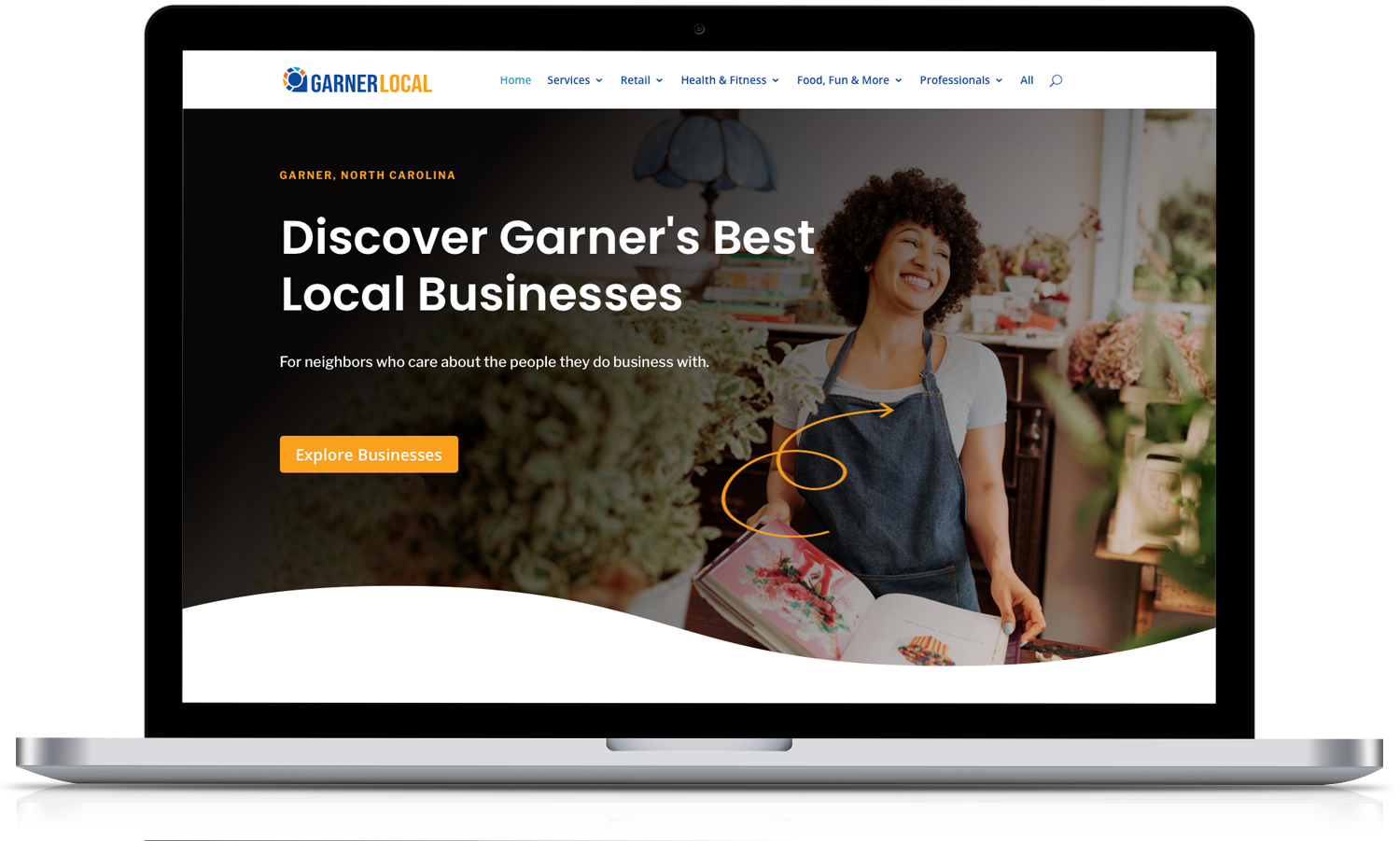 GarnerLocal-Website-Design