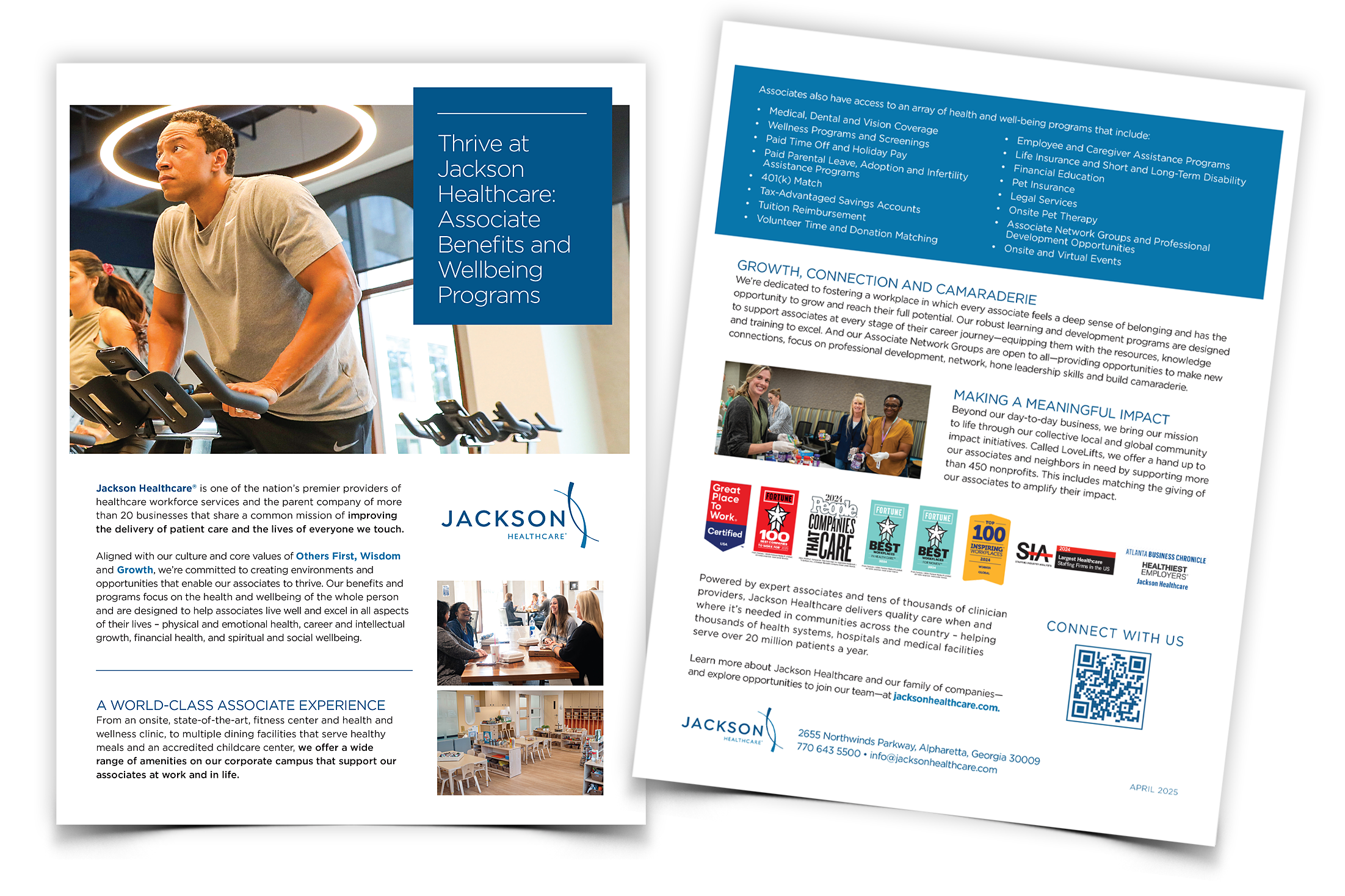 JH-Benefits-Flyer Jackson Healthcare Corporate Powerpoint Design